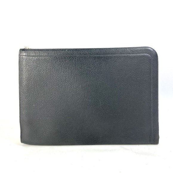 AUTHENTIC HERMES L-shaped fastener Zip tablet computer case bag - Picture 1 of 10